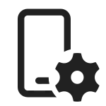 Phone Link Setup SVG Icon